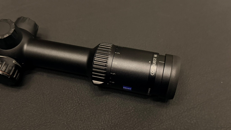 ZEISS Conquest V6 1,1-6x24 | Abs. 60 | Leuchtpunkt | Drückjagd-Zielfernrohr | Schiene | Neuwertig – stampa 3