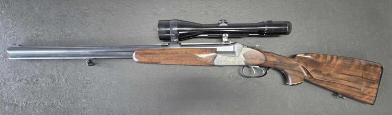 Ferlacher Bockbüchsflinte Franz Sodia, Kal. 16/70; 7x65 R, mit Zeiss Zielfernrohr – nuotrauka 2
