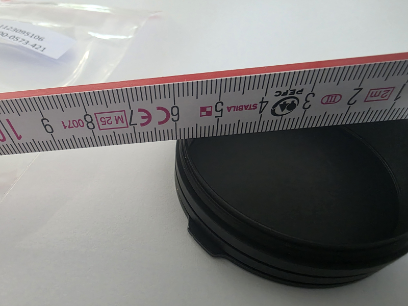 Zeiss Flip Cover Objektivschutz 56 mm – gebraucht – inkl. Ersatzgummi – снимка 2