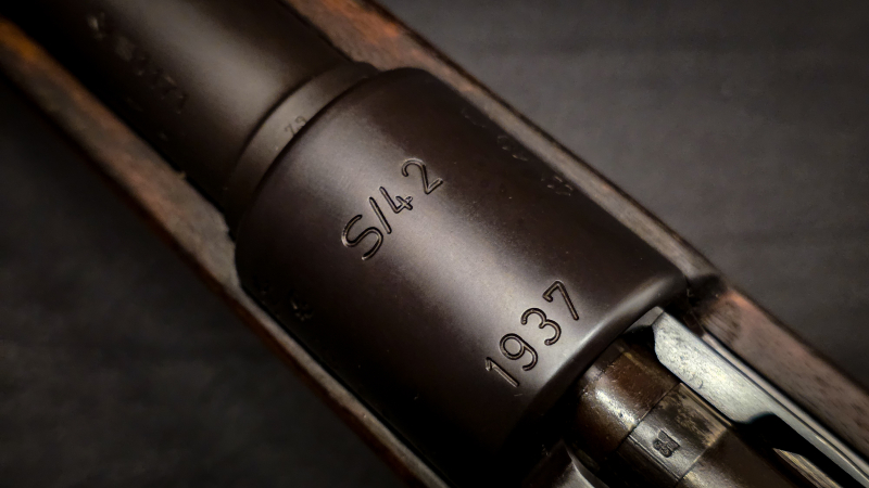 Repetierbüchse Mauser Mod. 98 S/42 1937 | Kal. 8x57 IS | Lauf spiegelblank | K98k – billede 4