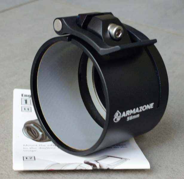 Wärmebild-Klemm-Adapter 56mm / M33,5x0,75 Armazone für Guide u.a. – Bild 2