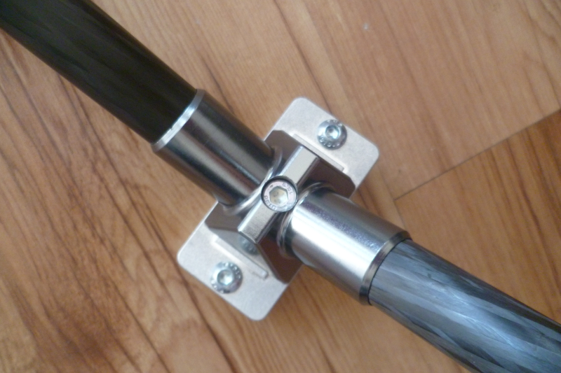 Zweibein für UIT-Schiene Carbon - Leichtmetall – Bild 3