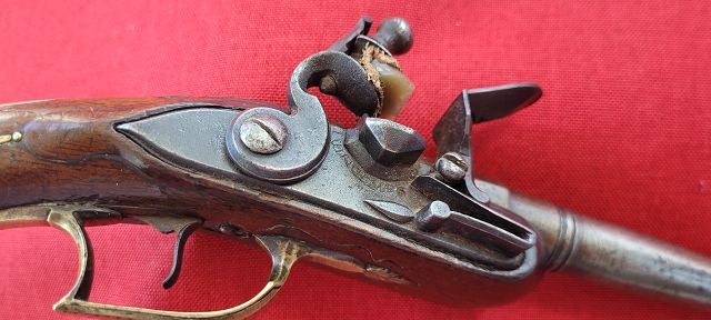 Steinschloss-Taschenpistole, ca. 1780/90 – Bild 6