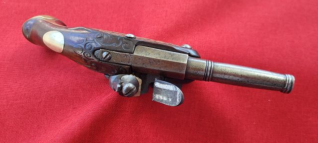Steinschloss-Taschenpistole, ca. 1780/90 – Bild 4