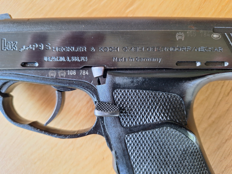 Pistole Heckler&Koch P9S 9mmLuger inkl. Holster – zdjęcie 3