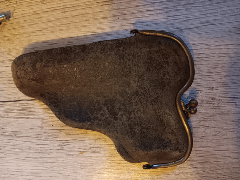 Pistolen Portmonnaie sehr alt – kuva 2