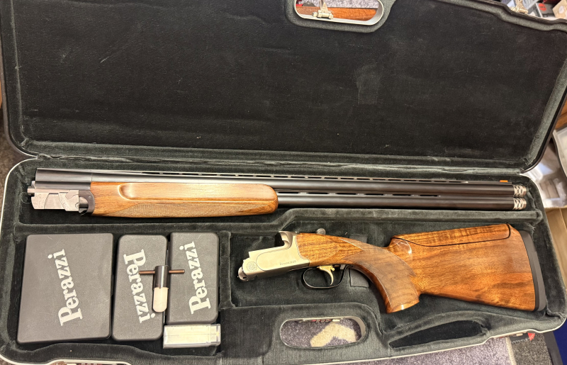 vorankündigung Perazzi MX8 Sporting verstellbarer Schaft / Wechselchokes im Doppelkoffer – Bild 2