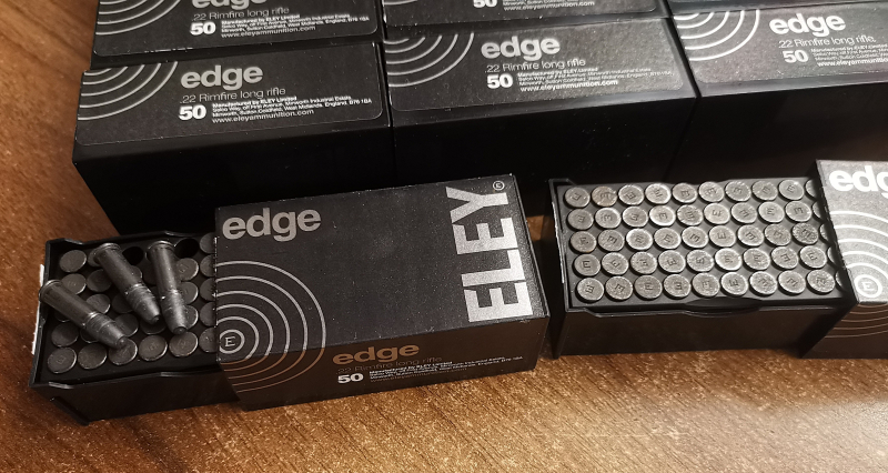 700 KK Patronen - .22lr / .22lfb - ELEY EDGE – immagine 3