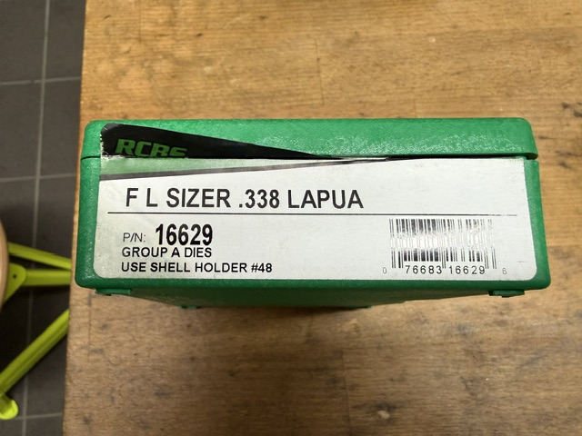 RCBS Vollkalibriermatritze .338 Lapua Magnum – Bild 2
