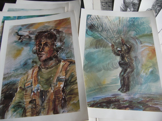 DDR NVA GST Bilder in Kunstmappe von H. Räder – Bild 3