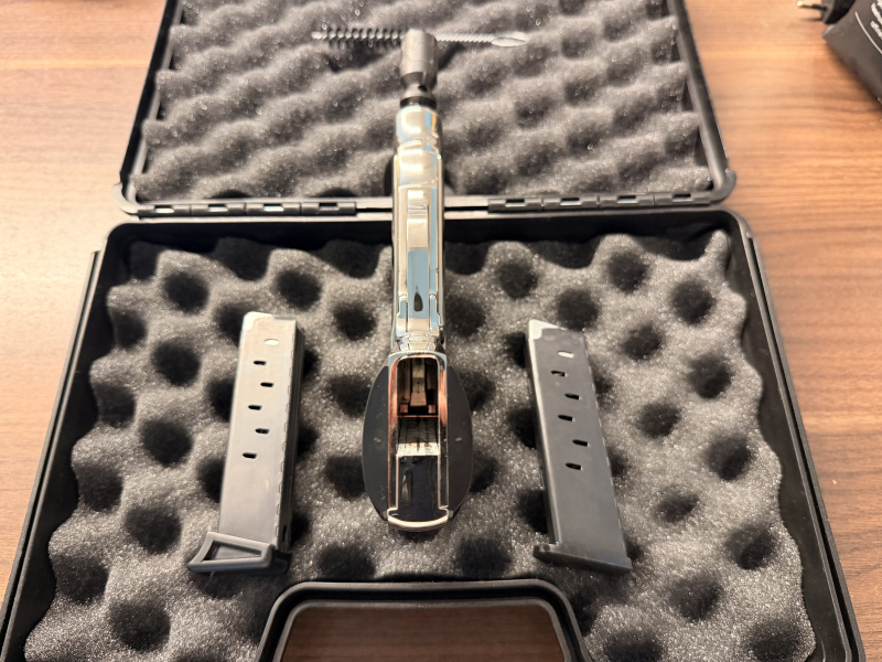 Walther PP Chrom Version Neuwertig 9 mm PAK Sammler – Bild 5