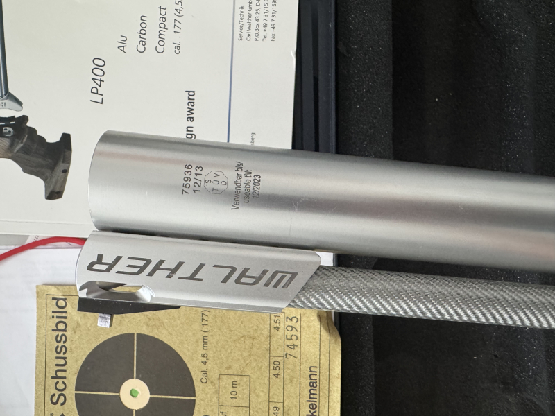 Luftpistole Walther Mod. LP 400 – Bild 3
