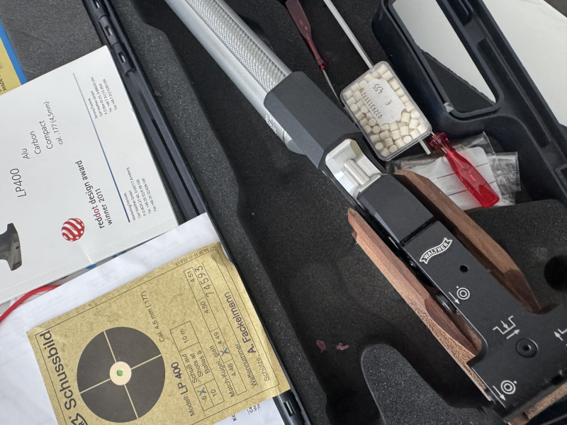 Luftpistole Walther Mod. LP 400 – Bild 2