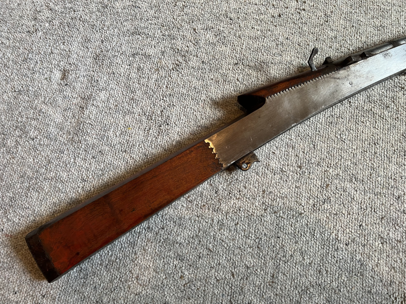 Orig. antikes Luntenschlossgewehr Indien – Bild 3