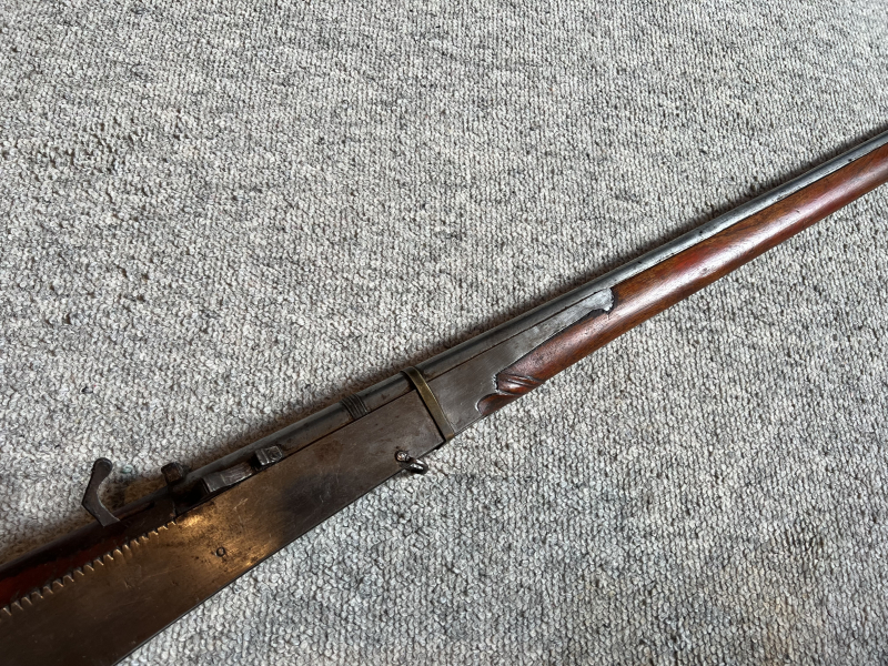 Orig. antikes Luntenschlossgewehr Indien – Bild 2