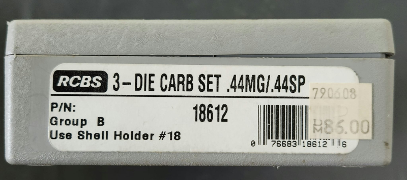 RCBS Hartmetall-Matrizensatz - .44MG/.44SP – Bild 2