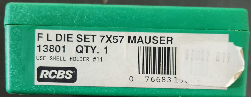 RCBS Hartmetall-Matrizensatz - .7x57 Mauser – Bild 2