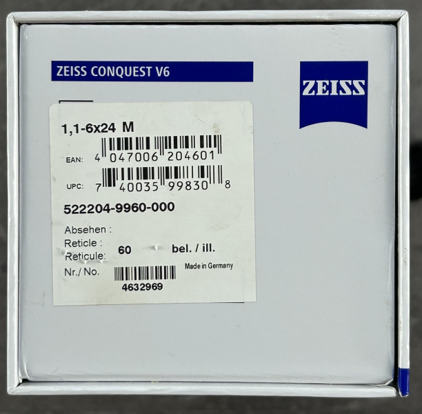 Zeiss Conquest V6 1,1-6x24 – Bild 2