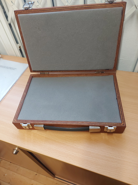 Waffenkoffer Original Korth, Holz, Kurzwaffenkoffer, Holzkoffer. – billede 4