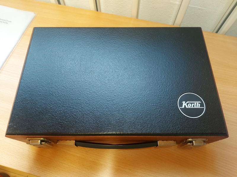 Waffenkoffer Original Korth, Holz, Kurzwaffenkoffer, Holzkoffer. – billede 6