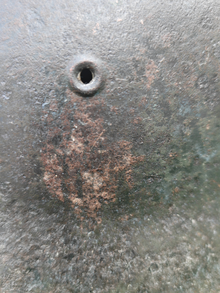 STAHLHELM M40 GLOCKE BODENFUND WEHRMACHT 2 – billede 2