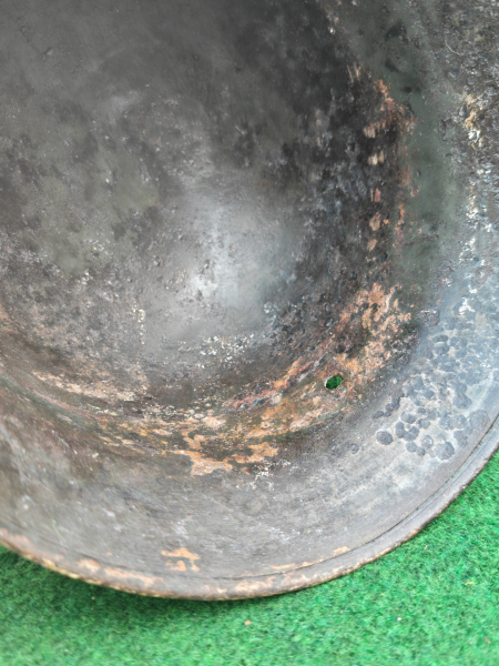 STAHLHELM M40 GLOCKE BODENFUND WEHRMACHT 2 – billede 6