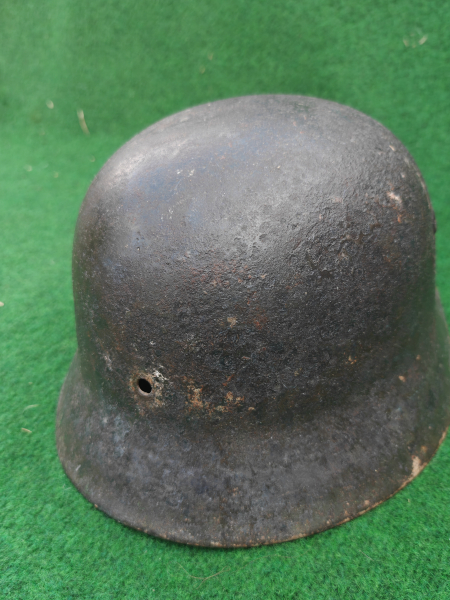 STAHLHELM M40 GLOCKE BODENFUND WEHRMACHT 2 – billede 5