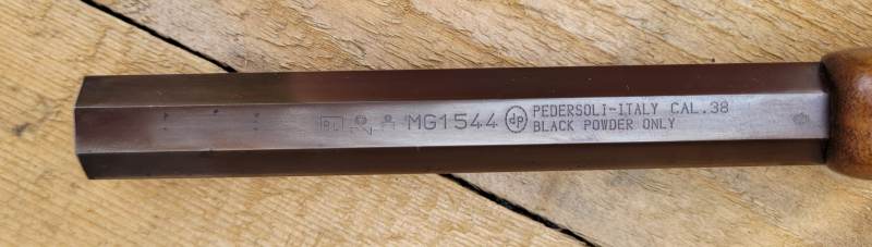 Pdersoli Mang in Graz Kal. .38, gebraucht, guter Zustand – immagine 6