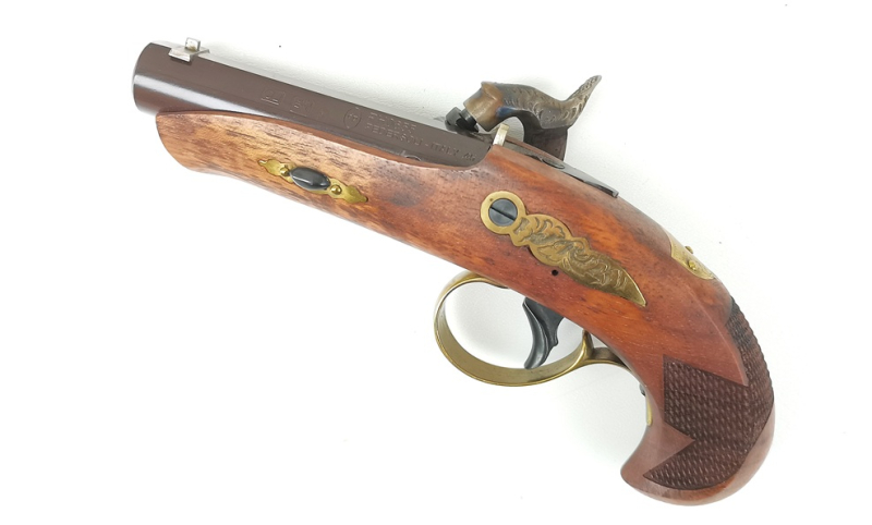 Vorderladerpistole Davide Pedersoli Derringer Kal. .45 BP – Bild 2