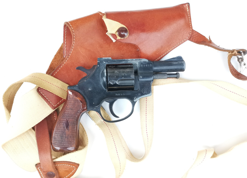 Schreckschussrevolver, Weihrauch Arminius HW10GR Kal. 9mm P.K. PTB218 – bilde 2