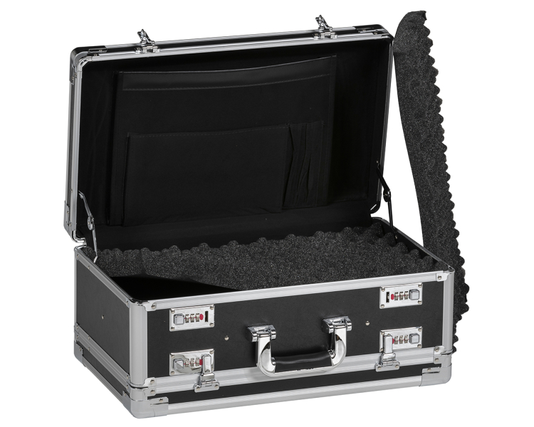 berwall FC 050 Twin S Waffenkoffer Doppel Pistolenkoffer Kurzwaffenkoffer Alukoffer case gun – Bild 3