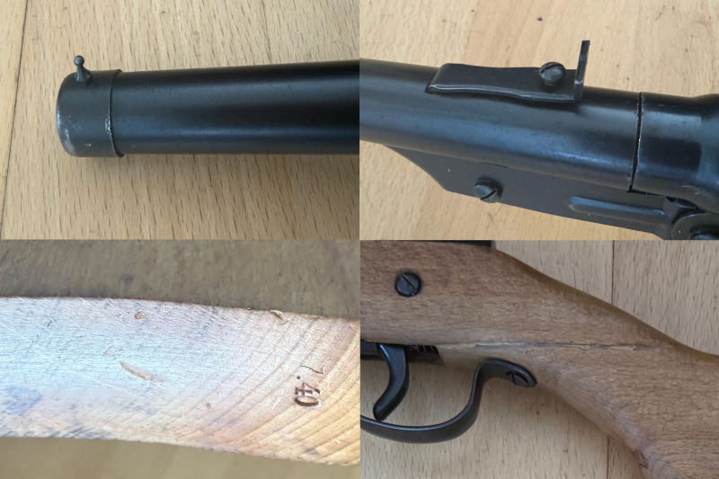Luftgewehr DIANA Mod. 16 Kal. 4,5mm - WW2 Kriegsfertigung - Klassiker 1940er Jahre – pilt 4