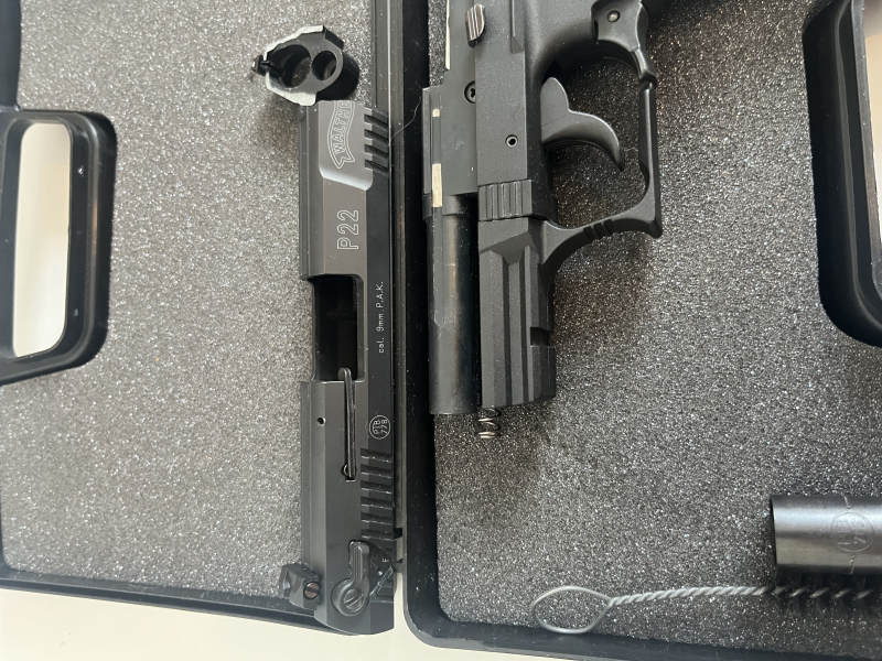 Walther P22 schwarz defekt – obrázek 3
