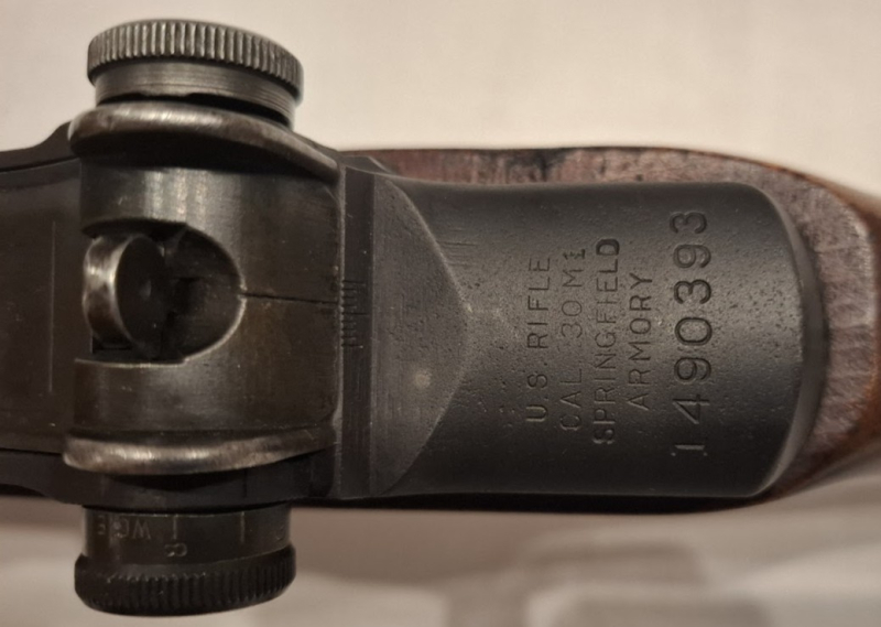 US M1 Garand (Springfield Armory) WK2 – Inkl. historischem SA 1919 Bajonett & NEUBESCHUSS (06/26)! – Bild 5