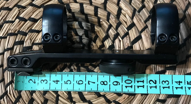 Brückenschwenkmontage ERA Recknagel mit Ringen 30 mm – imagem 2