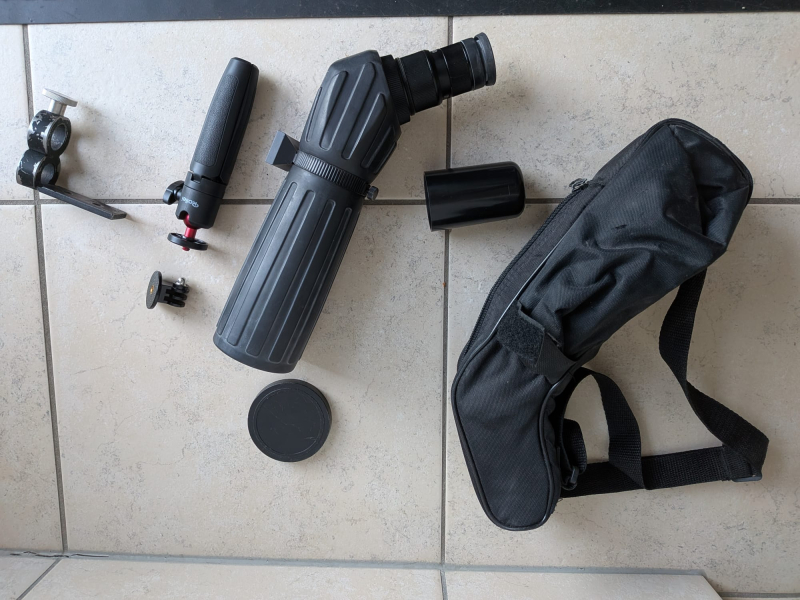 Spektiv 12-36x50 mit Stativ und Tasche – billede 2