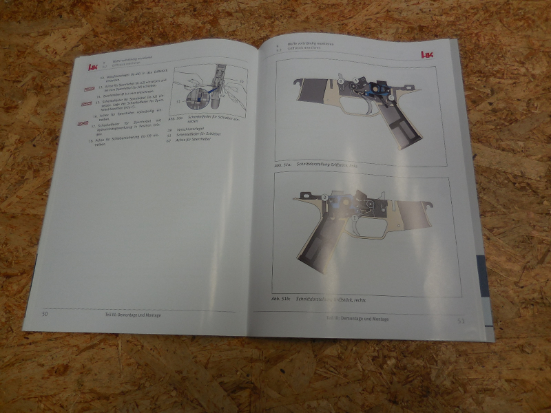 Original HK Anleitung Maschinenpistole UMP Instandsetzungsanleitung Heckler Koch, H&K – Bild 4