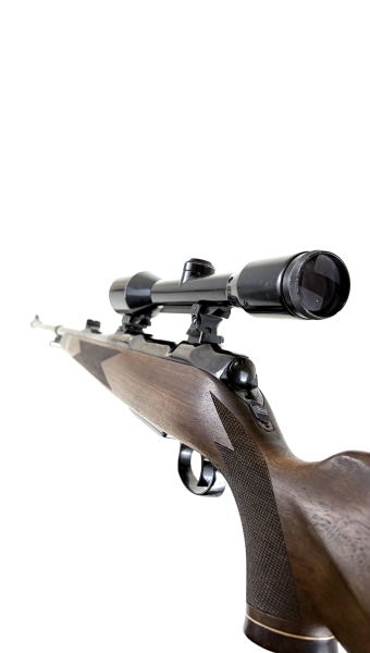 Repetierbüchse Sauer 80 Kal. 8x68, offene Visierung, Zeiss Diatal-D 6x42, *gebraucht* – Bild 4