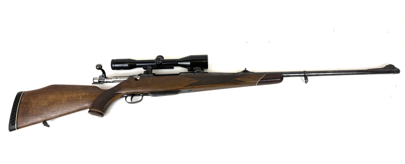 Repetierbüchse Sauer 80 Kal. 8x68, offene Visierung, Zeiss Diatal-D 6x42, *gebraucht* – Bild 2