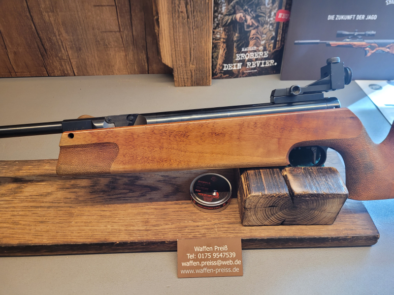 Walther LGR Luftgewehr Nussbaumschaft neu abgedichtet – Bild 2