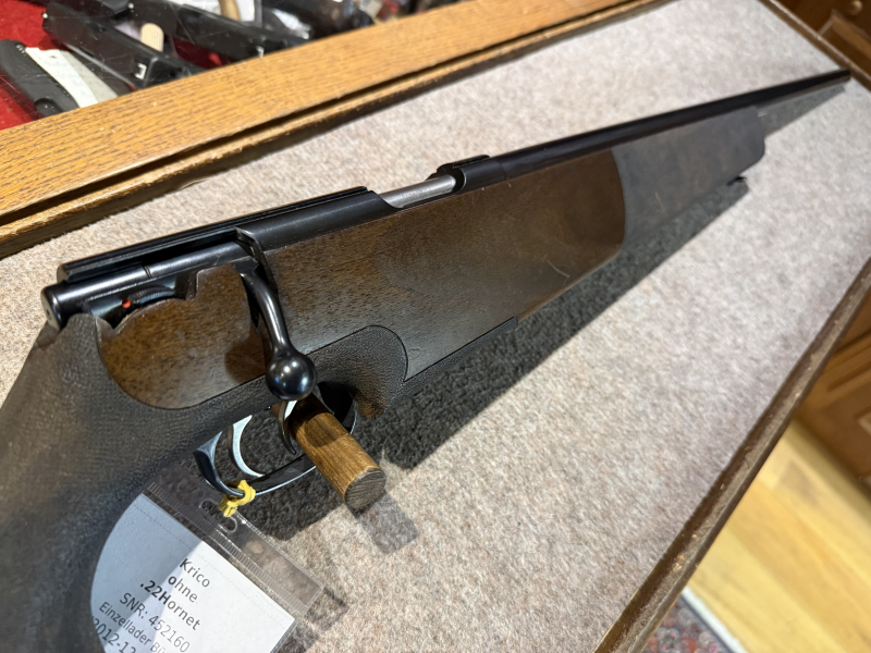 Krico EL-Matchbüchse Kal. .22Hornet Jagd/DJV Schießen – Bild 2