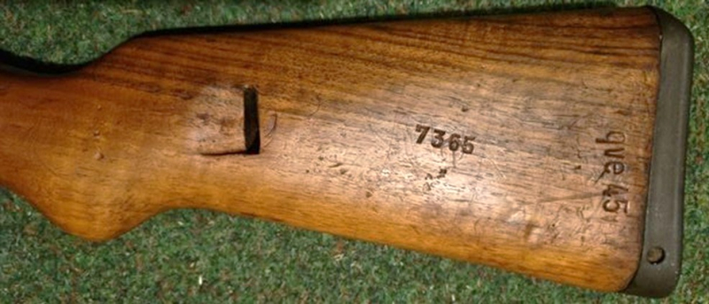 Holzschaft SET für K 43/ G43 Wehrmacht – billede 2
