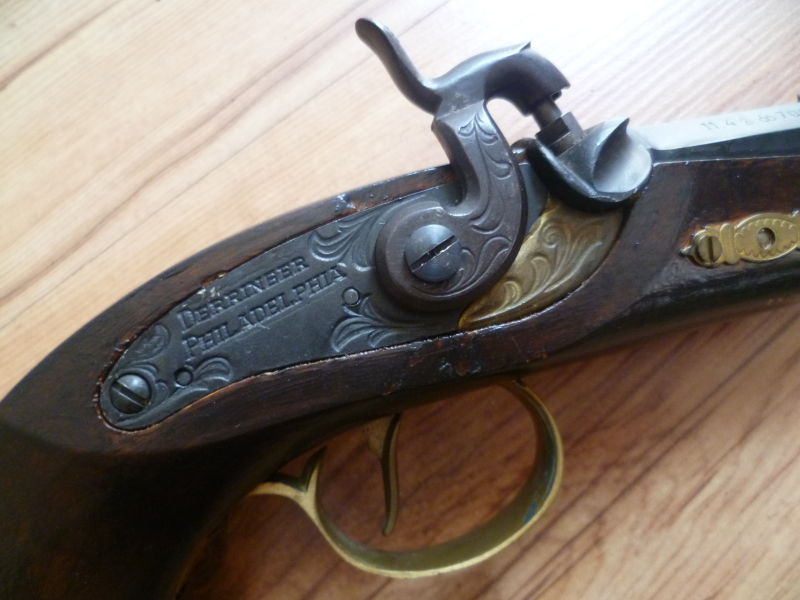 Perkussionspistole Dikar Philadelphia Derringer Cal. .45 – Bild 4