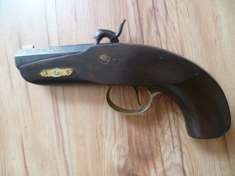 Perkussionspistole Dikar Philadelphia Derringer Cal. .45 – Bild 2