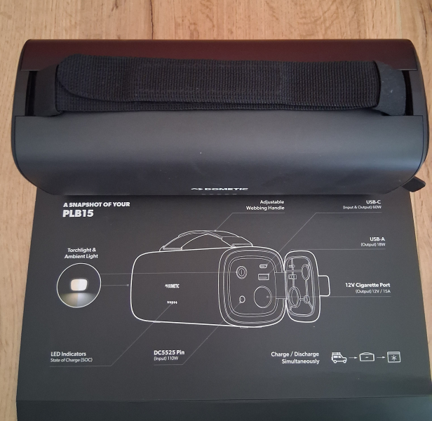 Dometic PLB15 – Tragbare Lithiumbatterie 15 Ah. – εικόνα 2