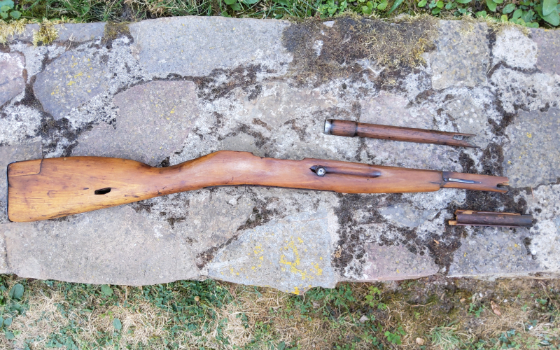 Waffenschrott und Freie Teile für Deko Mosin Nagant M44 – obrázek 4