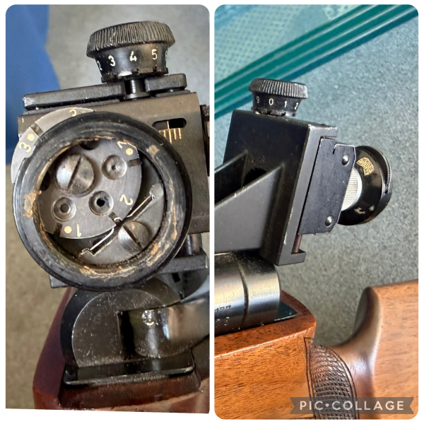 Feinwerkbau L.G. Mod 150 Cal. 4,5mm .177 Luftgewehr Seitenspanner – imaginea 5