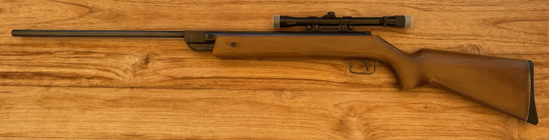 Luftgewehr Diana Mod. 27 mit Zielfernrohr und Tasche – Bild 2