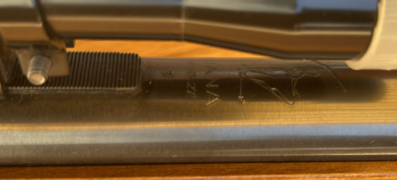 Luftgewehr Diana Mod. 27 mit Zielfernrohr und Tasche – Bild 4