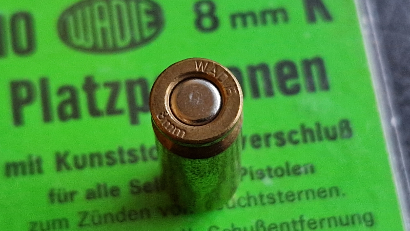 WADIE 8 mmk. 600 Bar Munition aus den 80er Jahren -> SELTEN <- – Bild 2